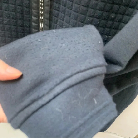 Ted Baker London Men’s Full Zip Whooty Navy Blue  Quilted Jacket - Picture 7 of 13